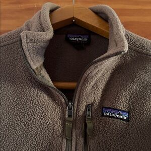 Patagonia Olive Fleece Synchilla jacket